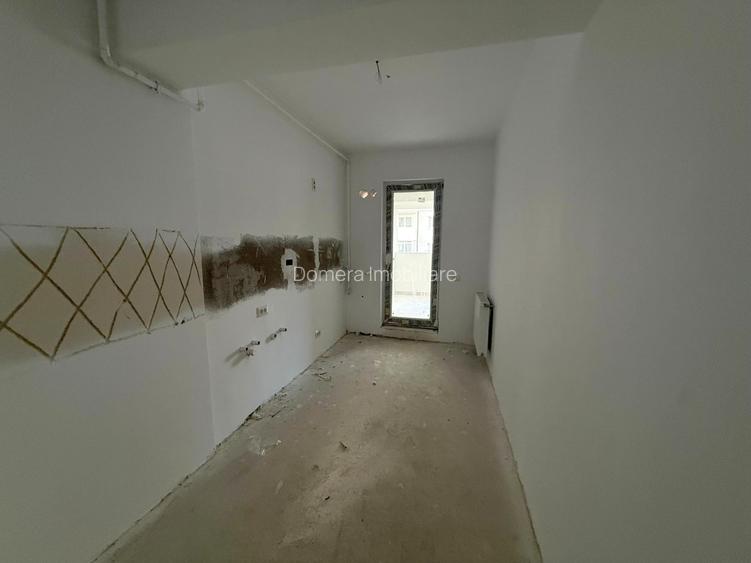 Garsonieră decomandată, 38,4 mp utili + balcon 5,3 mp, etaj 1 - 5