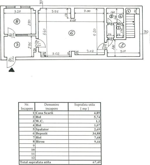 Spatiu comercial S+P+E| Vitrina 14 m | Floreasca - Compozitori