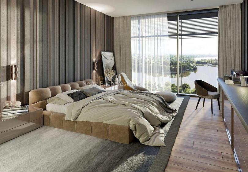 3 CAMERE - FLOREASCA - VEDERE SPRE LAC - PROMENADA MALL - 7