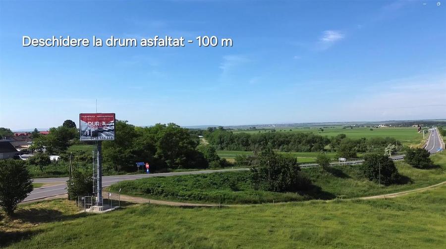 Teren Intravilan 5500 mp de Inchiriat Intersectia Hutani Suceava Botosani DN 29