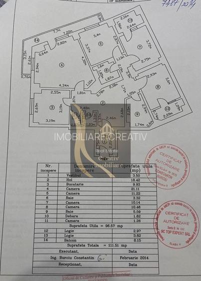 UNIVERSITATE - BLOC 1980, AP 4 camere decomandat - 8