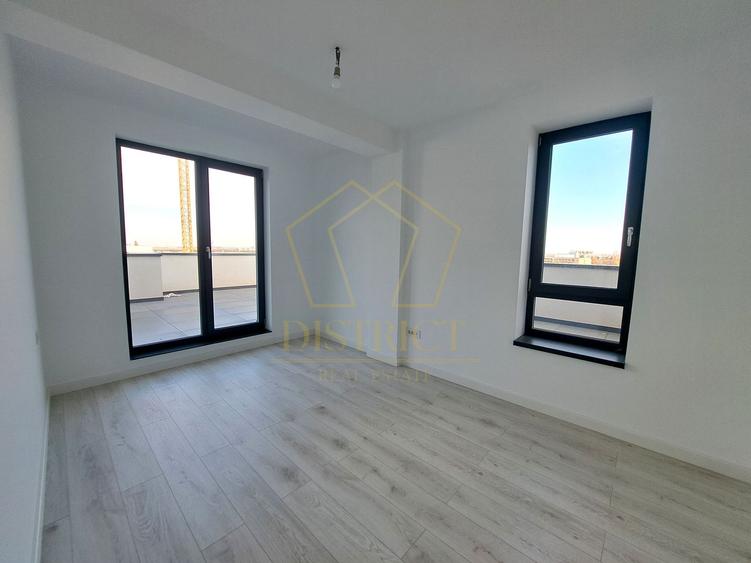 COM 0% Apartament finalizat cu 2 camere, terasa 91 mp | Torontalului
