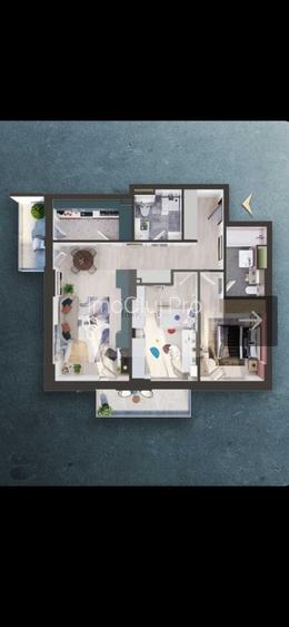 Vânzare apartament 3 camere in Elite City Cluj-Napoca, et 1, finisat - 2
