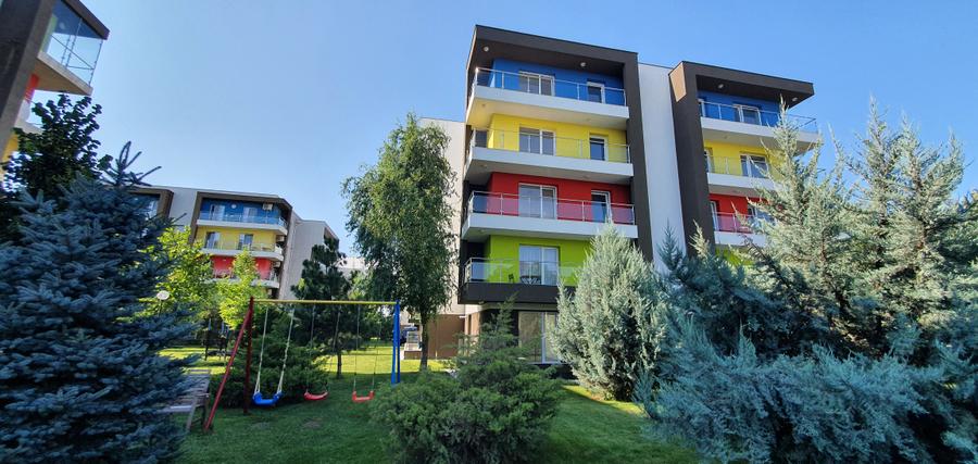Apartament zona Otopeni (Aeroport) bloc NOU, Mobilata-Utilata MODERN