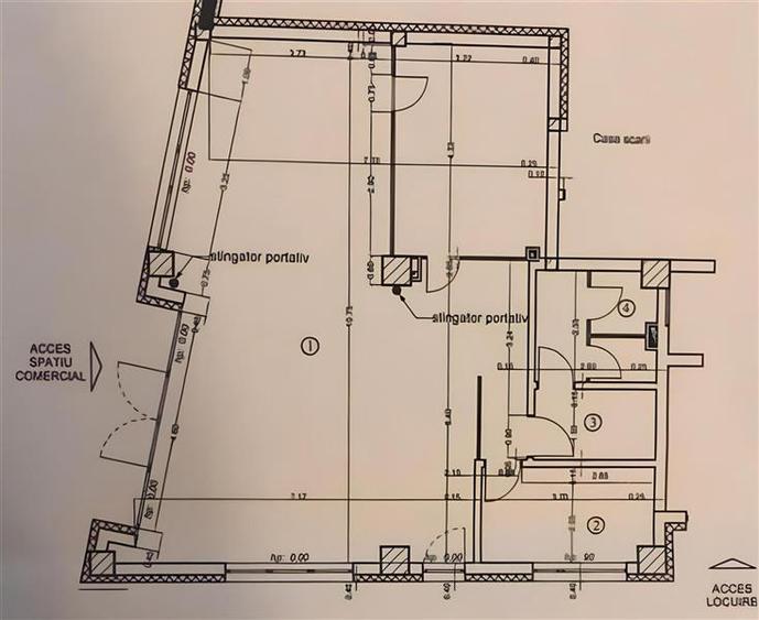 Spatiu comercial, 96 mp utili, situat in zona Garii!