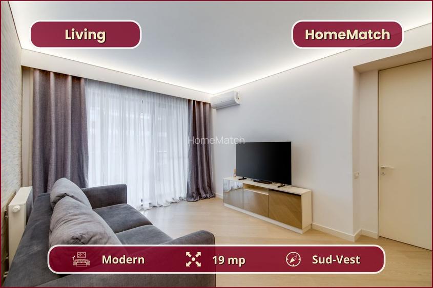 Cortina North || 2 camere || Finisaje de lux || Parcare || Piscină - 3