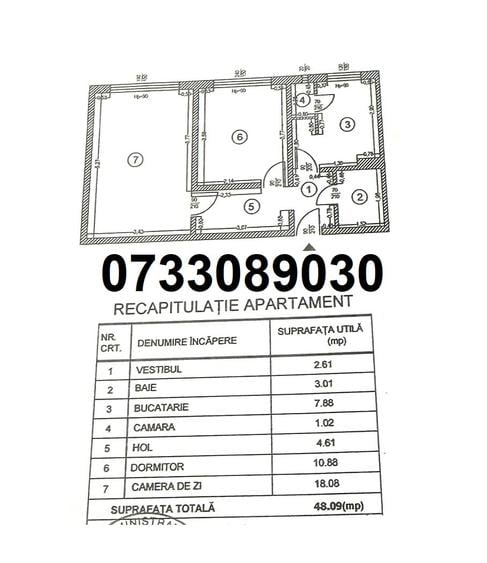 Apartament Berceni, amenajat