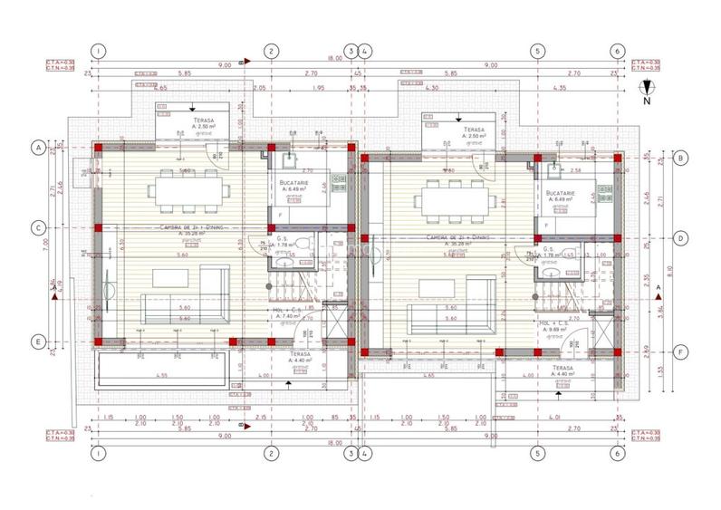 Casa tip duplex cu 5 camere 135mp utili zona Tauti  - 8