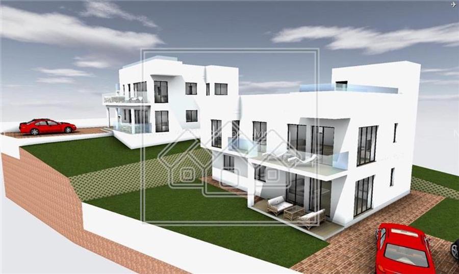 Casa in Cisnadioara - Arhitectura contemporana, rooftop panoramic - 11