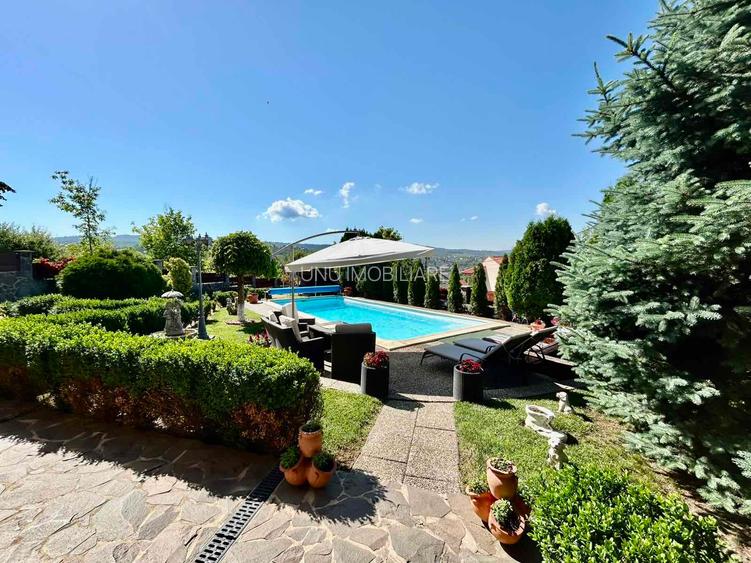 Vila de lux 310 mp construiti, cu piscina 40mp, Bucium Iasi, 1500mp teren, garaj foisor livada - 44