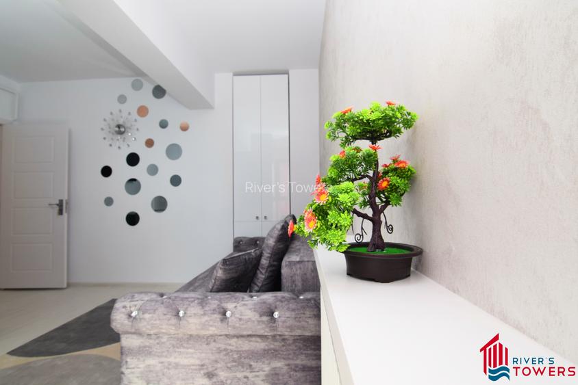 Studio cu 2 camere, River"s Towers, et 11 din 13, mobilat si utilat complet - 6