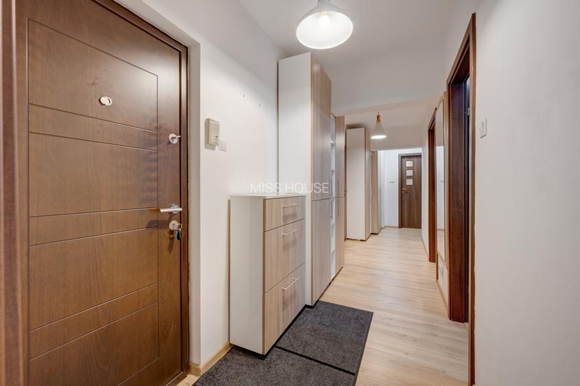 Apartament 3 camere Tineretului, bloc 1985, 2 bai, decomandat, renovat - 11