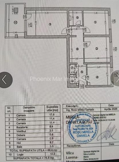 Vanzare ap. 3 cam.et. 3/8, bl.1979, anvelopat, centrala,  Mega Mall Pantelimon - 7