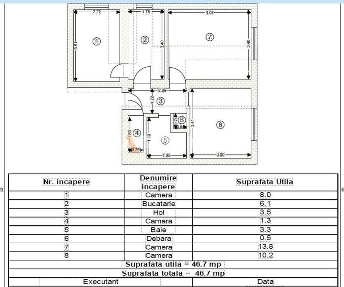 Apartament 3 camere Tudor Vladimirescu - 4