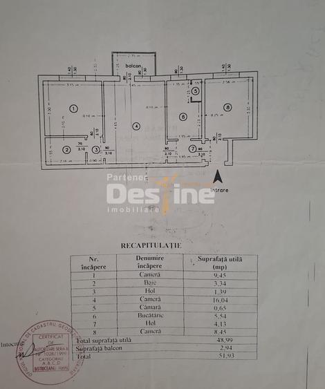TATARASI, Apartament 3 camere