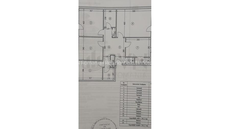 REA1029680 Apartament 4 camere decomandat, Rond Alba Iulia, mobilat, 2 băi, 2 b - 6