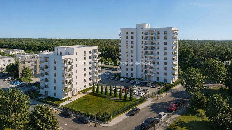 Apartament cu Vedere Spectaculoasă către Pădure - Parcare Subterană Inclusă Pano - 2