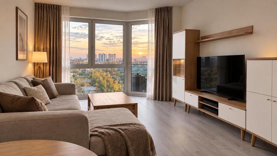 REA1029866 Apartament 2 Camere Premium | Floreasca Residence | Terasă cu Vedere