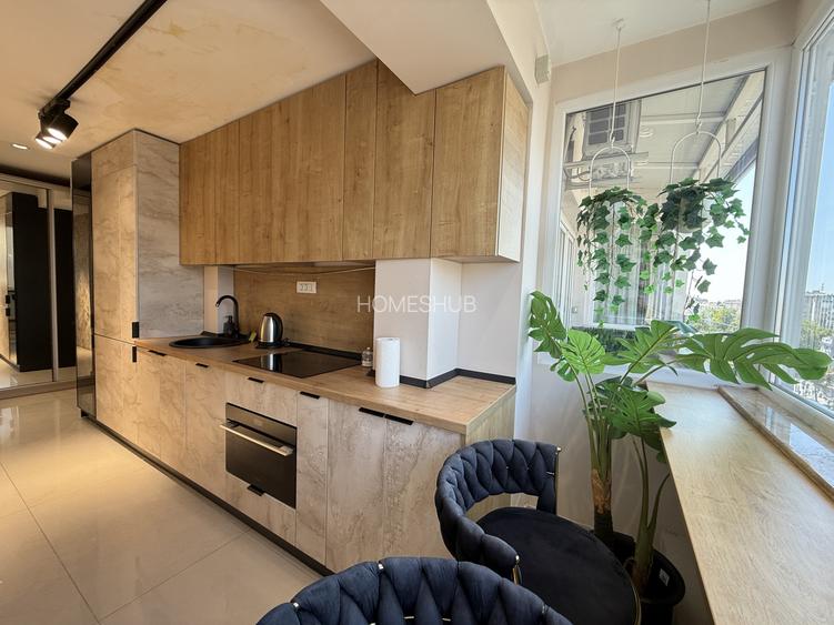 Unicat în Piața Romană! 2 camere, 53 mp, renovat integral cu designer - 10