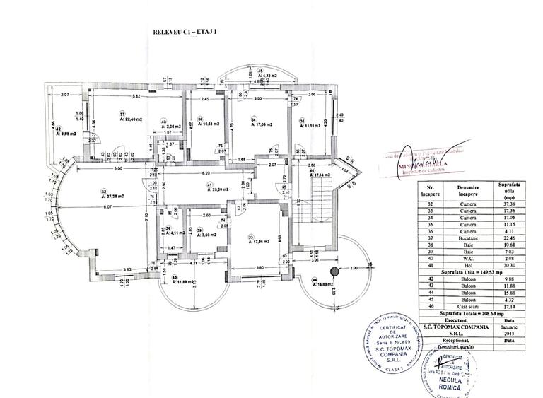 3 camere în Cartierul Francez – Herăstrău | 167 mp utili | 2 locuri de parcare - 14