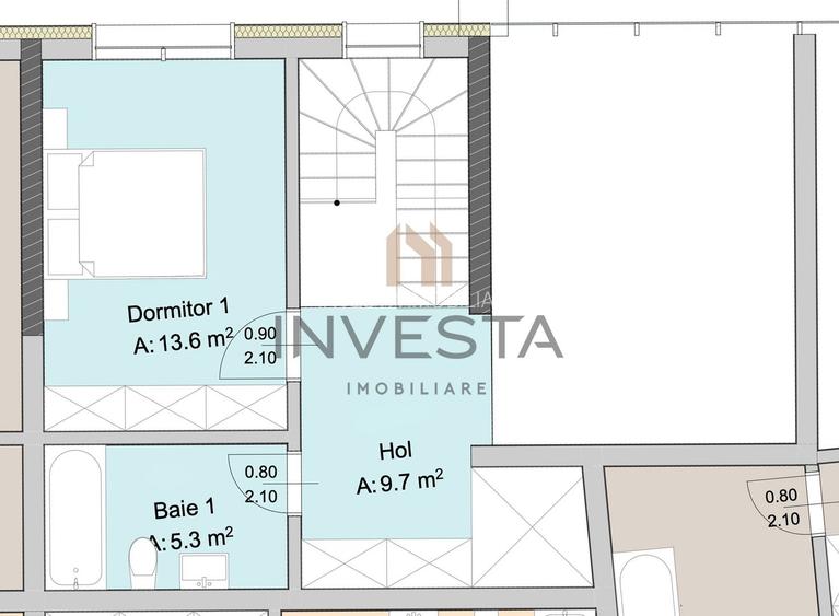 Apartament 2 camere, Marasti – zona The Office, proiect premium - 2