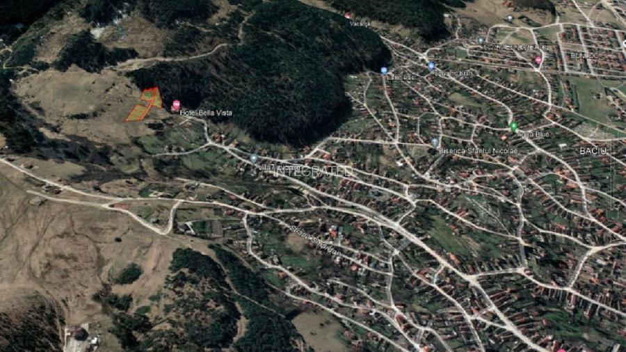 SACELE- BRASOV Teren 5,500 m²- Strada 7 IZVOARE-EXTRAVILAN - 3