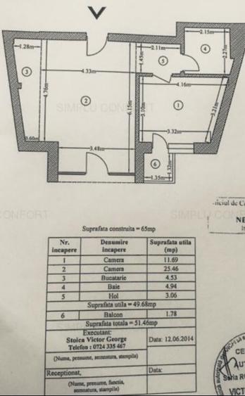 2 camere lângă Metrou Grozăvești / Politehnica