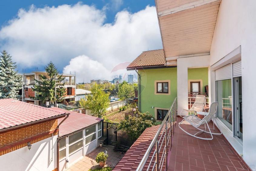 Casă / Vilă + cladire birouri de vanzare in Aviatiei, venit pasiv