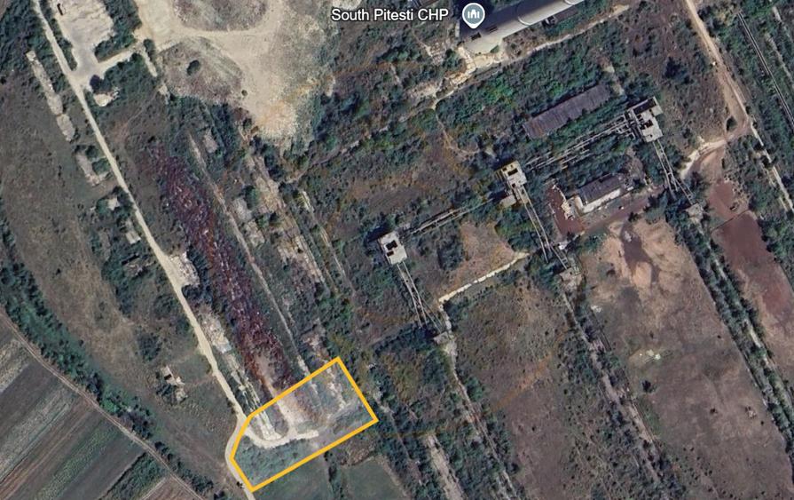 Teren de vanzare intravilan 3.288 mp | Comuna Bradu | Zona fostului CET Sud