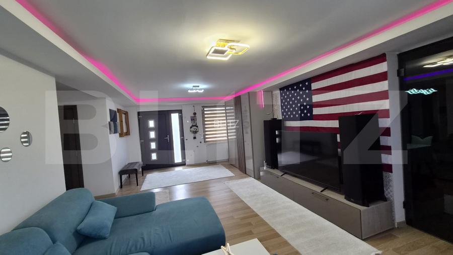 Casa la cheie, 3 camere, 151 mp, teren 696 mp, zona Bod