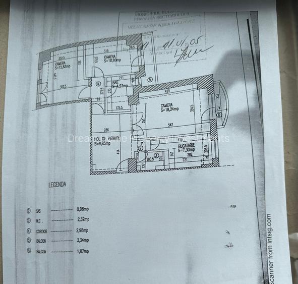 Apartament 3 camere de vânzare –Rond Piața Alba Iulia / Unirii | Decomandat - 14