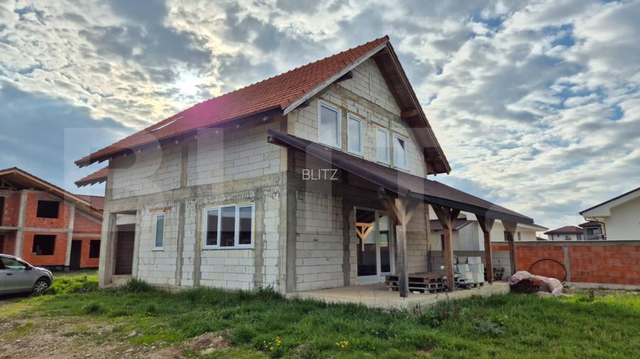 De vânzare casă la roșu în Sânmartin – Proiect modern, 160 mp utili - 4
