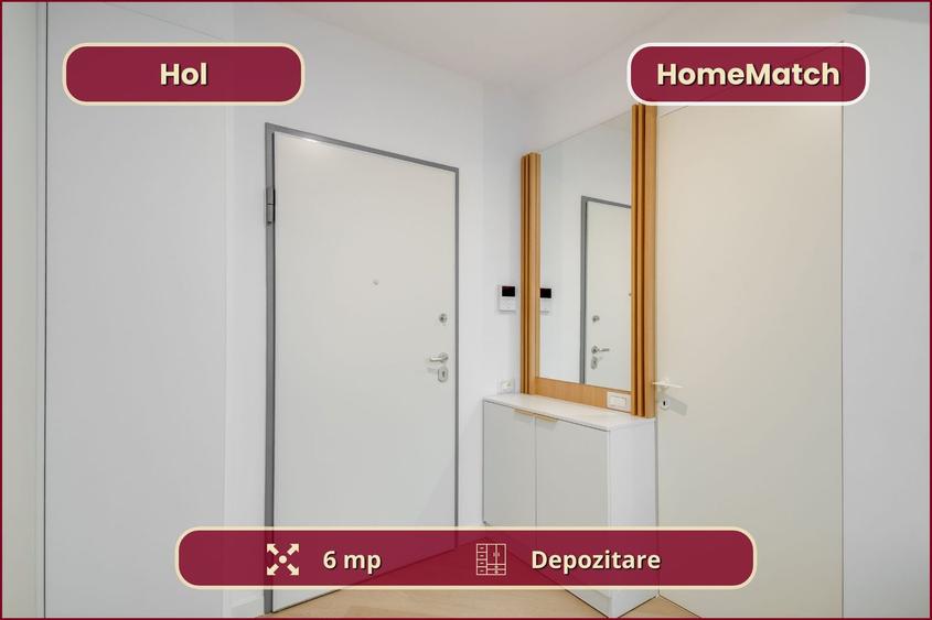 Cortina North || 2 camere || Amenajat cu designer || Comision 0%