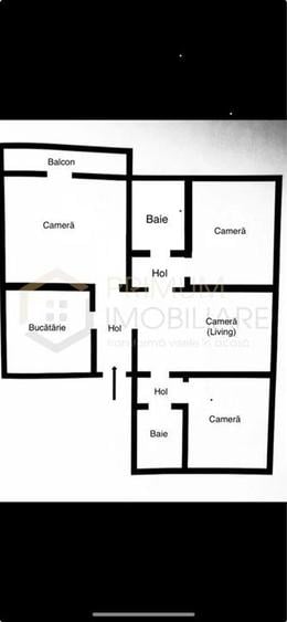 SOARELUI - 4 CAMERE - 2 BAI - 2 BALCOANE - CENTRALA PROPRIE - CLIMA - ETAJ 3