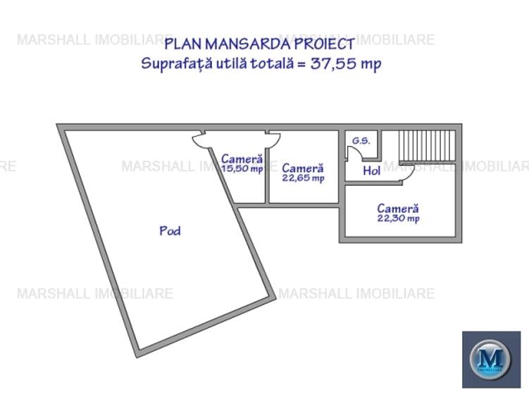 Casa cu 6 camere de vanzare, zona Est, 307 mp #16537