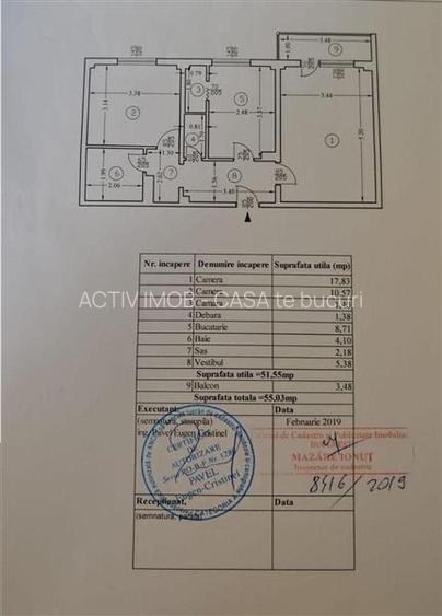 2 camere decomandat - renovat - centrala termica - Tineretului - 21