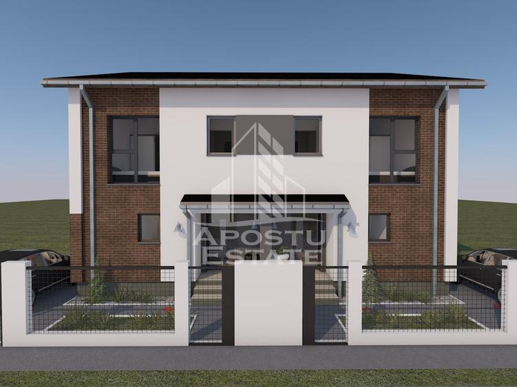 Duplex cu 4 camere in Chisoda la rosu