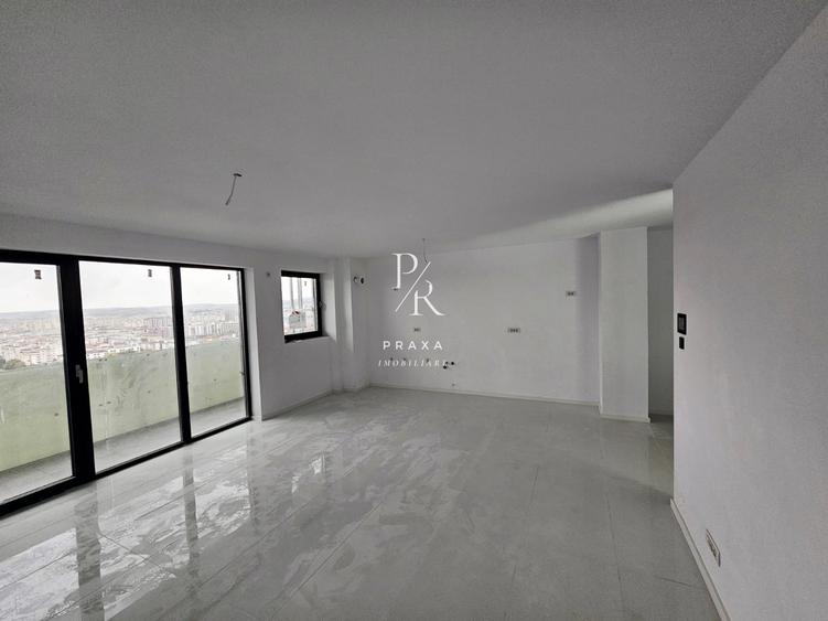 Ap 2 camere, 55 mp, etaj 19, lift, panoramic, parcare, zona piata Abator, Cluj!