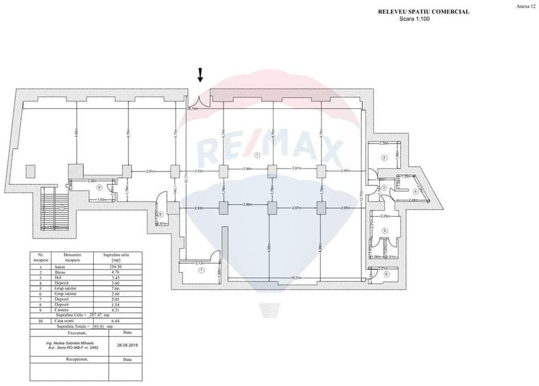 Spatiu comercial de inchiriat Piata Universitatii Intercontinental