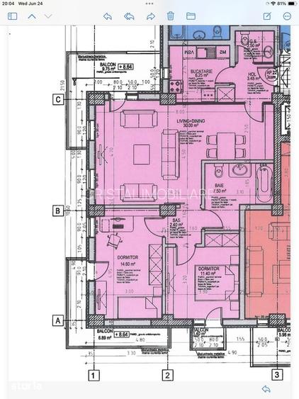 Apartament 3 camere | Terasă + 2 balcoane | Parcare | Bloc nou - 11