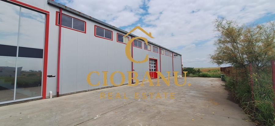 Hală industrială de vânzare / închiriere – 1.120 mp | Pielesti