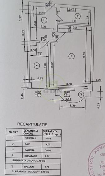 Investiție cu potențial | Garsonieră decomandată 40 mp | Lujerului