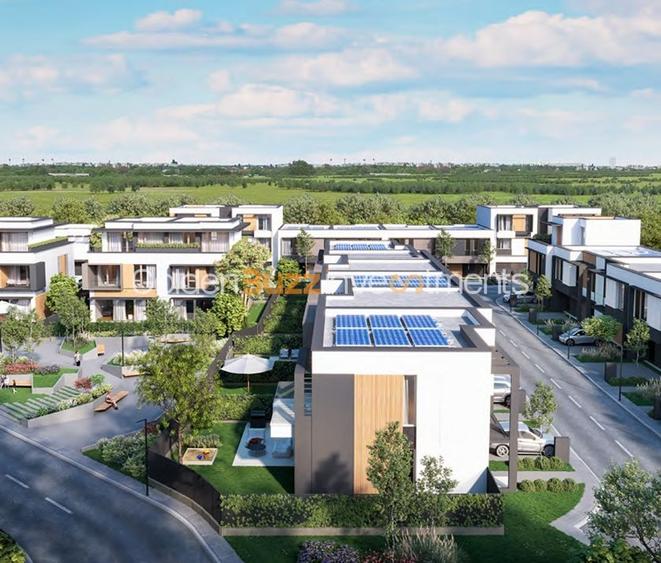 Vila insiruita premium | Curte 84 mp | 2 parcari | Bellemonde Pipera