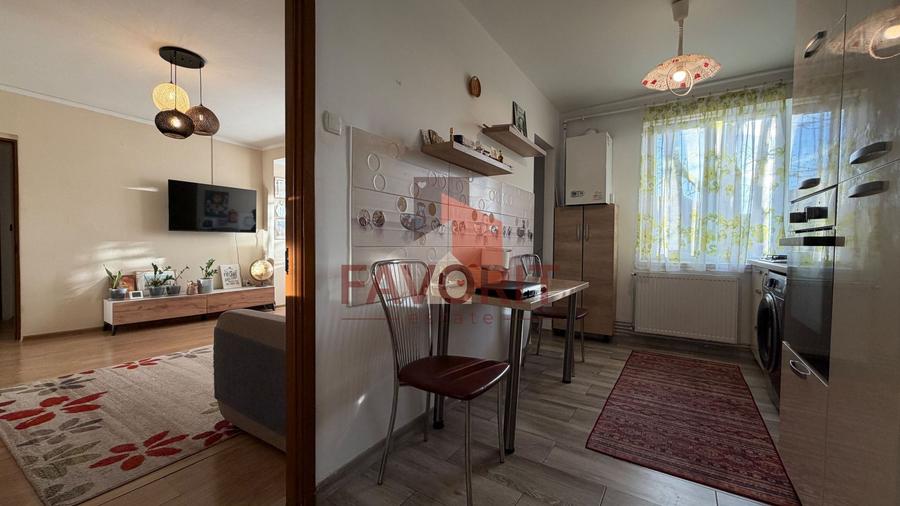 2 camere | Etaj 2 | Renovat | Mobilat si utilat | Centrala proprie