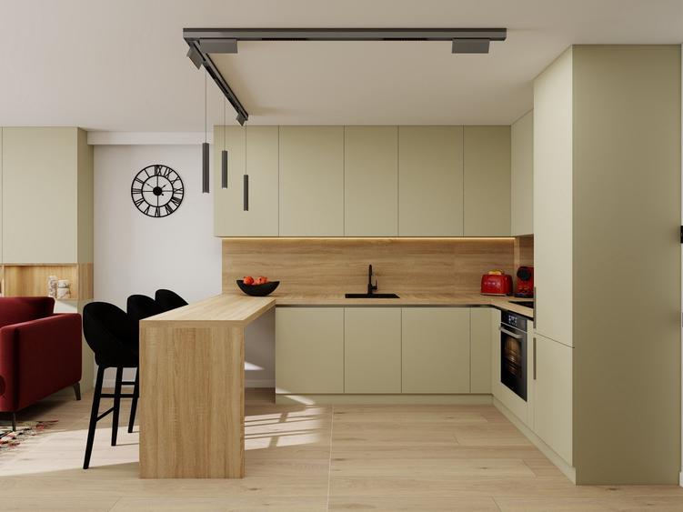Apartament 3 camere, predare la cheie-7 minute metrou-Comision 0% -TVA inclus