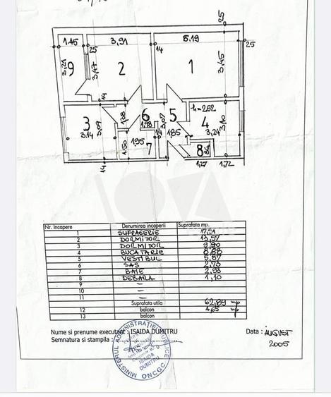 De vânzare: apartament 3 camere decomandat - metrou Valea Ialomitei