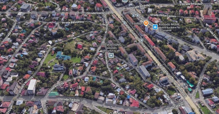 Bld Tudor Vladimirescu Bucsinescu TEREN 540mp cu casa batraneasca