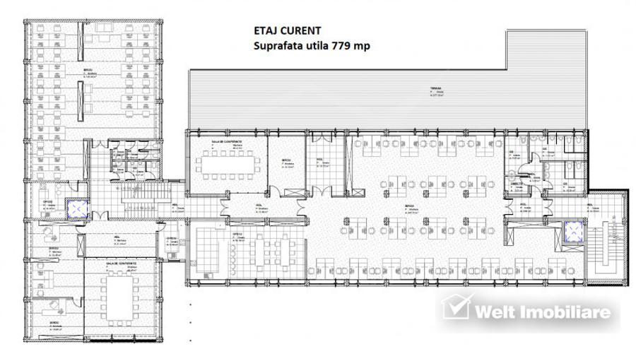 Cladire individuala SC 4900mp, teren 4500mp, Taietura Turcului