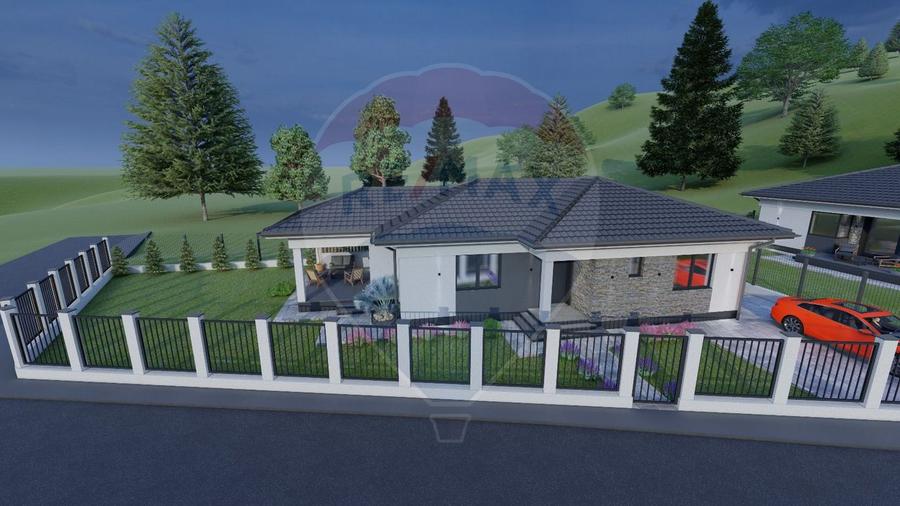 Casă noua de vânzare in SASAR cu 4 camere, 2 bai si 500 m2 teren.