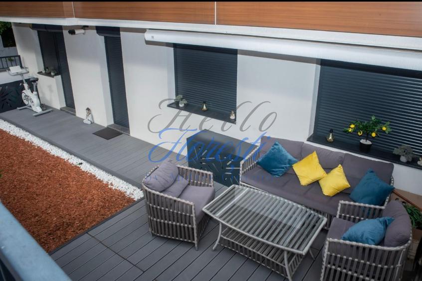 Apartament 3 camere, 60 mp+40 mp gradina, zona Vivo, Floresti